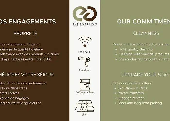 Апартаменты 2pers#nation#grande Terrace#ac Париж